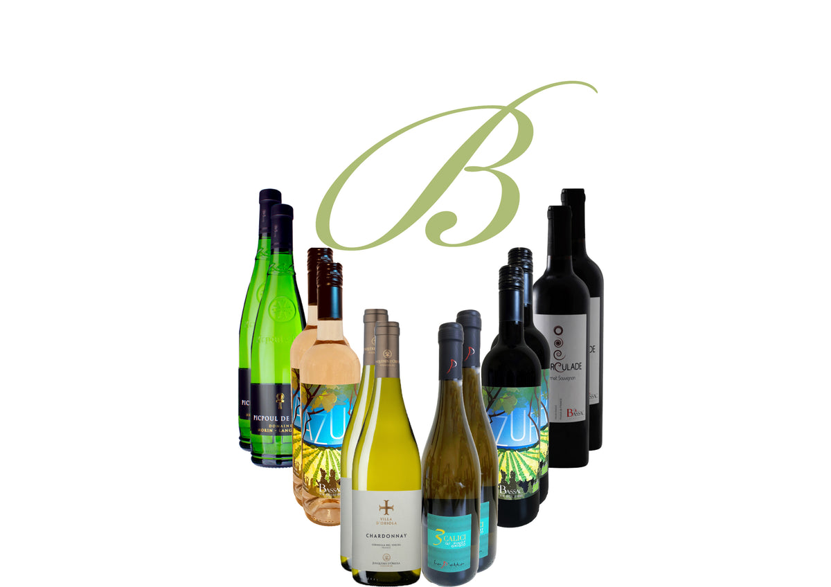 Amuse Bouche - 12 Everyday Bottle Mixed Case - Boursot Wines